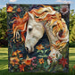 Floral Horse Decke