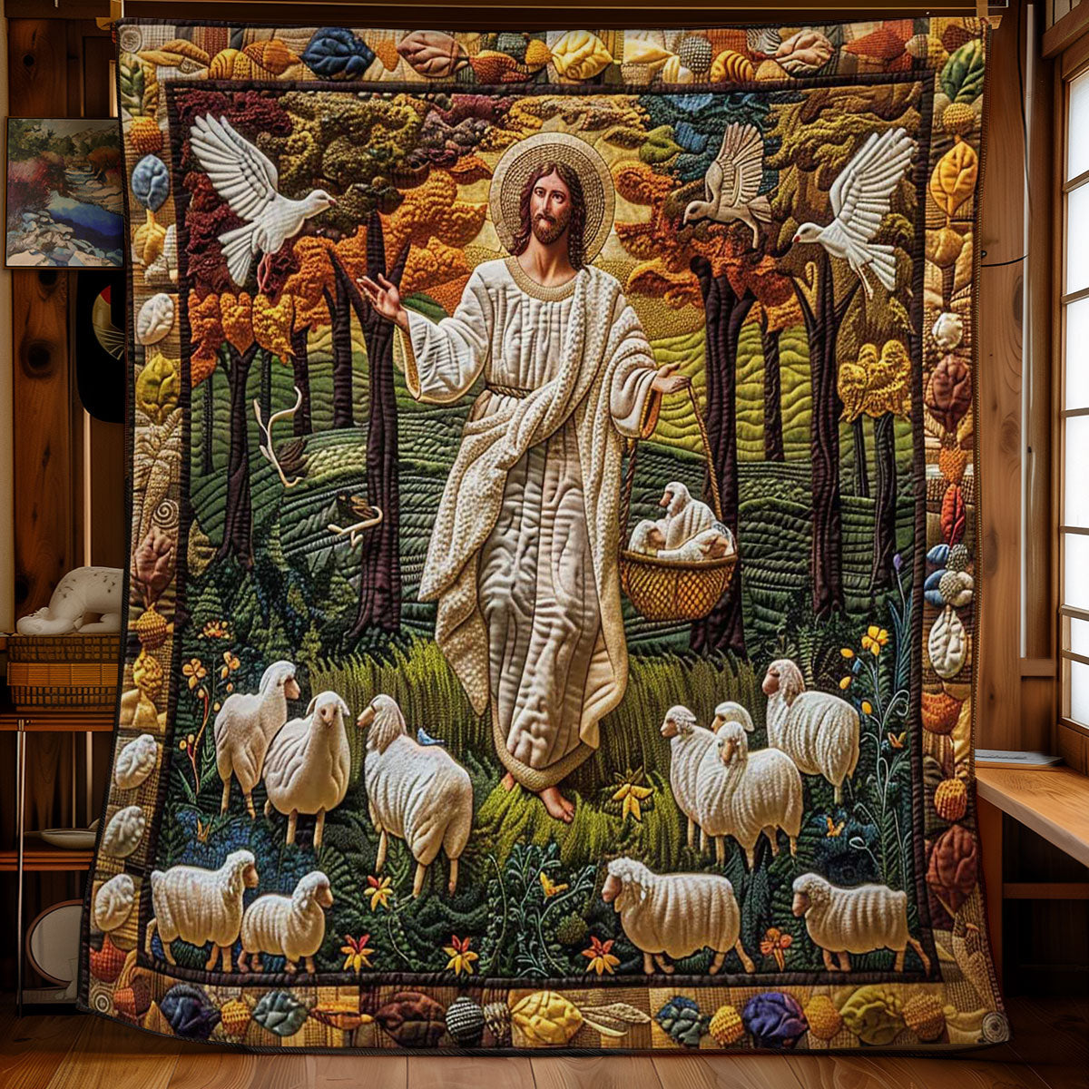 Jesus Ewiges Licht Quilt