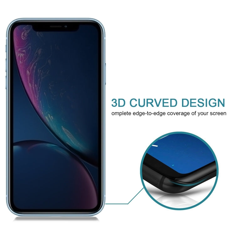 Frendorf | Für iPhone XR 0,4 mm 9H Oberflächenhärte 180 Grad Datenschutz Anti-Glanz Displayschutzfolie