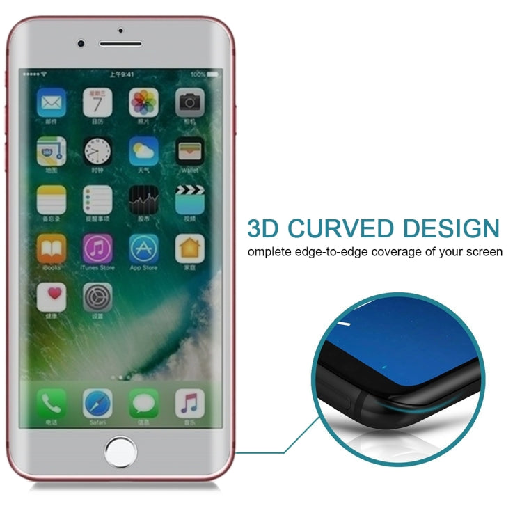 Frendorf | 0.4mm 9H Oberflächenhärte 180 Grad Datenschutz Anti-Glanz Bildschirmschutzfolie für iPhone 7 Plus / 8 Plus