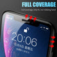Frendorf | 2.5D Voller Kleber Voller Schutz Keramische Folie für iPhone 8 / 7 / 6s / 6 (Schwarz)