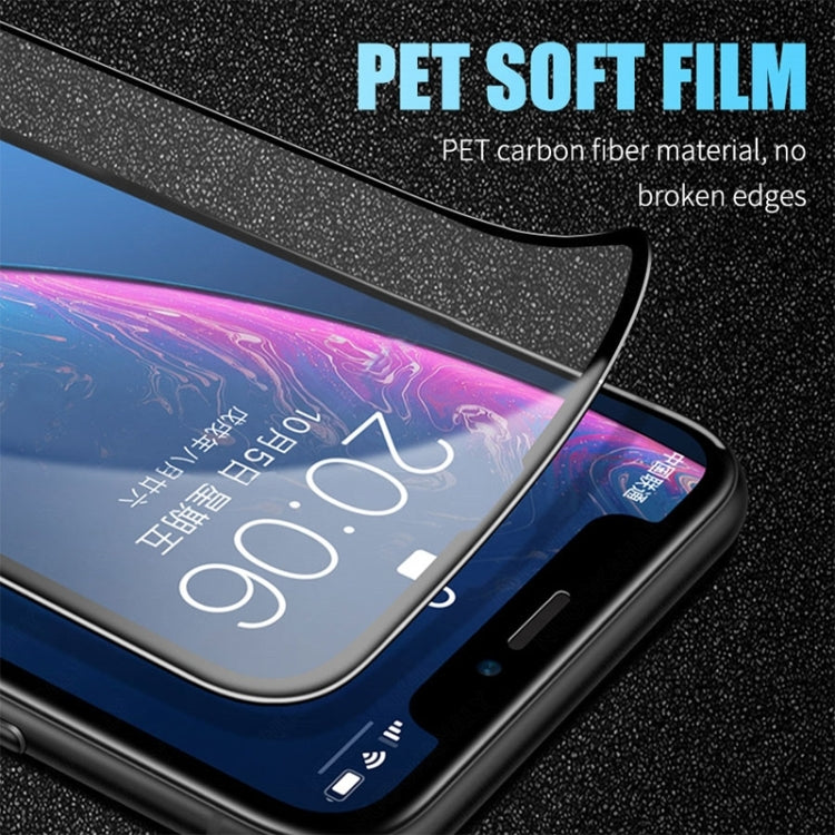 Frendorf | 2.5D Voller Kleber Voller Schutz Keramische Folie für iPhone 8 / 7 / 6s / 6 (Schwarz)