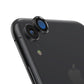 Frendorf | Für iPhone XR Titanlegierung Metall Kamera Objektivschutz Gehärtetes Glas Film (Schwarz)