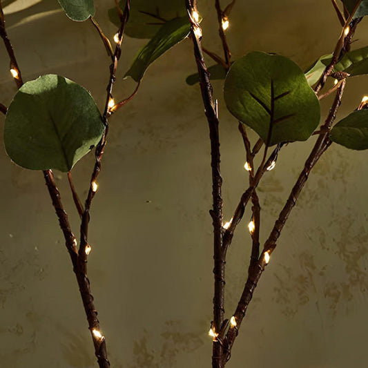 Frendorf | FairyGlow Olivenzweig LED Lichterkette | Feenlicht Dekoration | Stimmungsvolle Beleuchtung für Zuhause