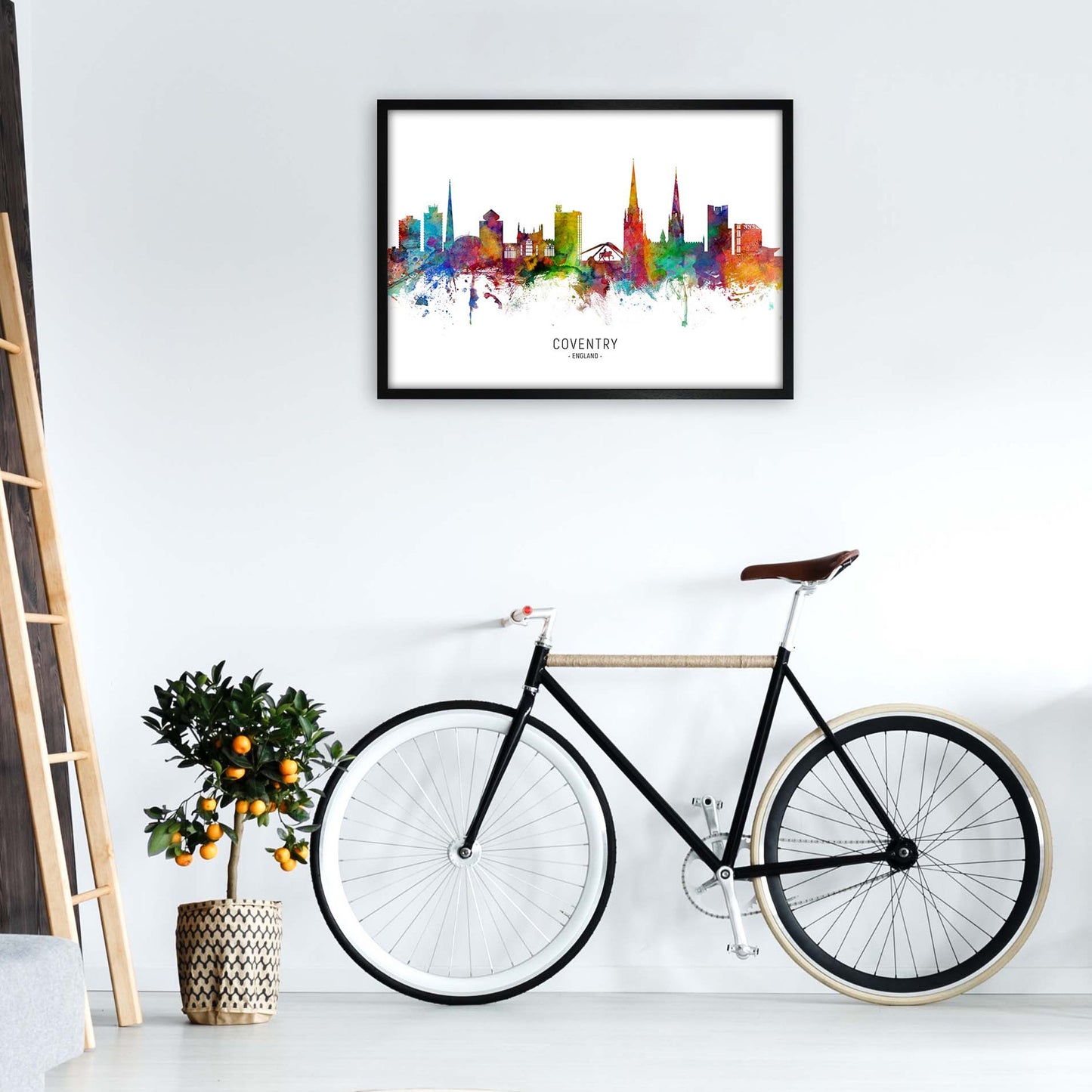 Coventry England Skyline Kunstdruck