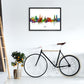 Kork Irland Skyline Kunstdruck