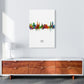 Kork Irland Skyline Porträt Kunstdruck