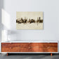 Kork Irland Skyline Vintage Kunstdruck