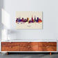 Coventry England Skyline Herbst Stadtname Kunstdruck