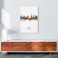 Coventry England Skyline Porträt Kunstdruck