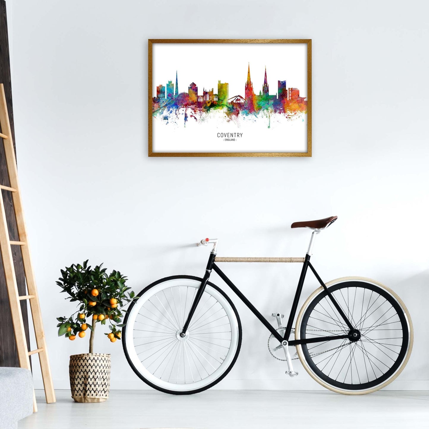 Coventry England Skyline Kunstdruck
