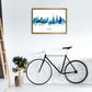 Coventry England Skyline Blaue Stadtname