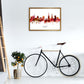 Coventry England Skyline Rote Stadtname