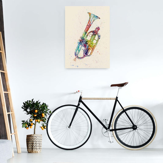 Cornet Aquarell Mehrfarbiger Druck