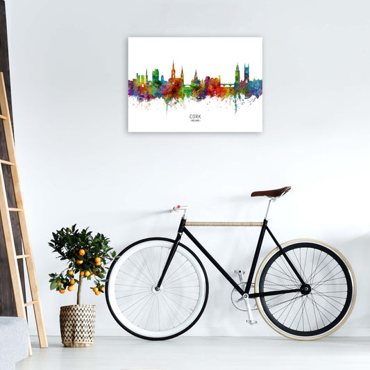 Kork Irland Skyline Kunstdruck