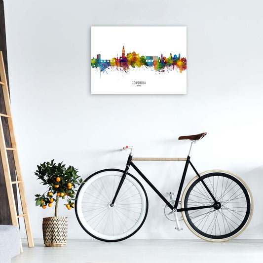 Cordoba Spanien Skyline Kunstdruck