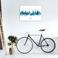Coventry England Skyline Blaue Stadtname