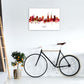 Coventry England Skyline Rote Stadtname