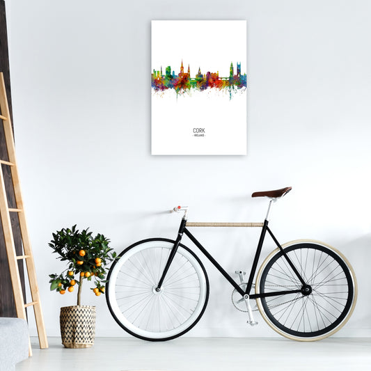 Kork Irland Skyline Porträt Kunstdruck
