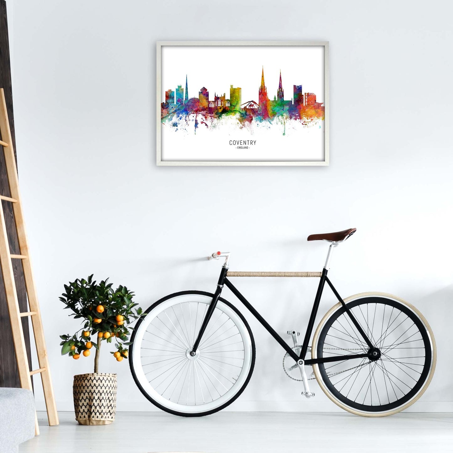 Coventry England Skyline Kunstdruck