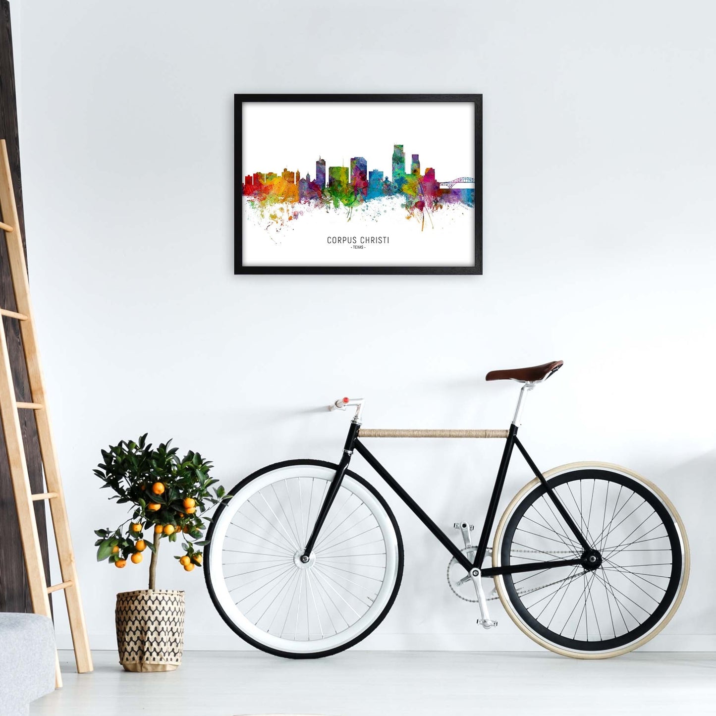 Corpus Christi Texas Skyline Kunstdruck