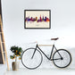 Coventry England Skyline Herbst Stadtname Kunstdruck