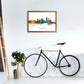 Corpus Christi Texas Skyline Kunstdruck