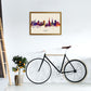 Coventry England Skyline Herbst Stadtname Kunstdruck