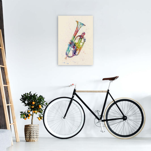 Cornet Aquarell Mehrfarbiger Druck