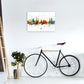 Kork Irland Skyline Splash Kunstdruck