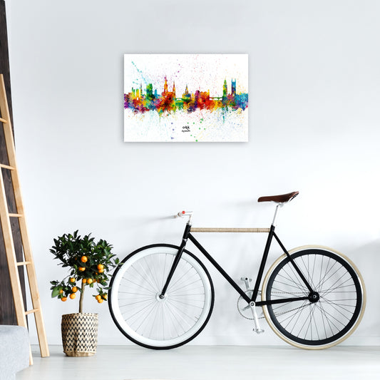 Kork Irland Skyline Splash Kunstdruck