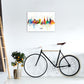 Coventry England Skyline Splash Kunstdruck