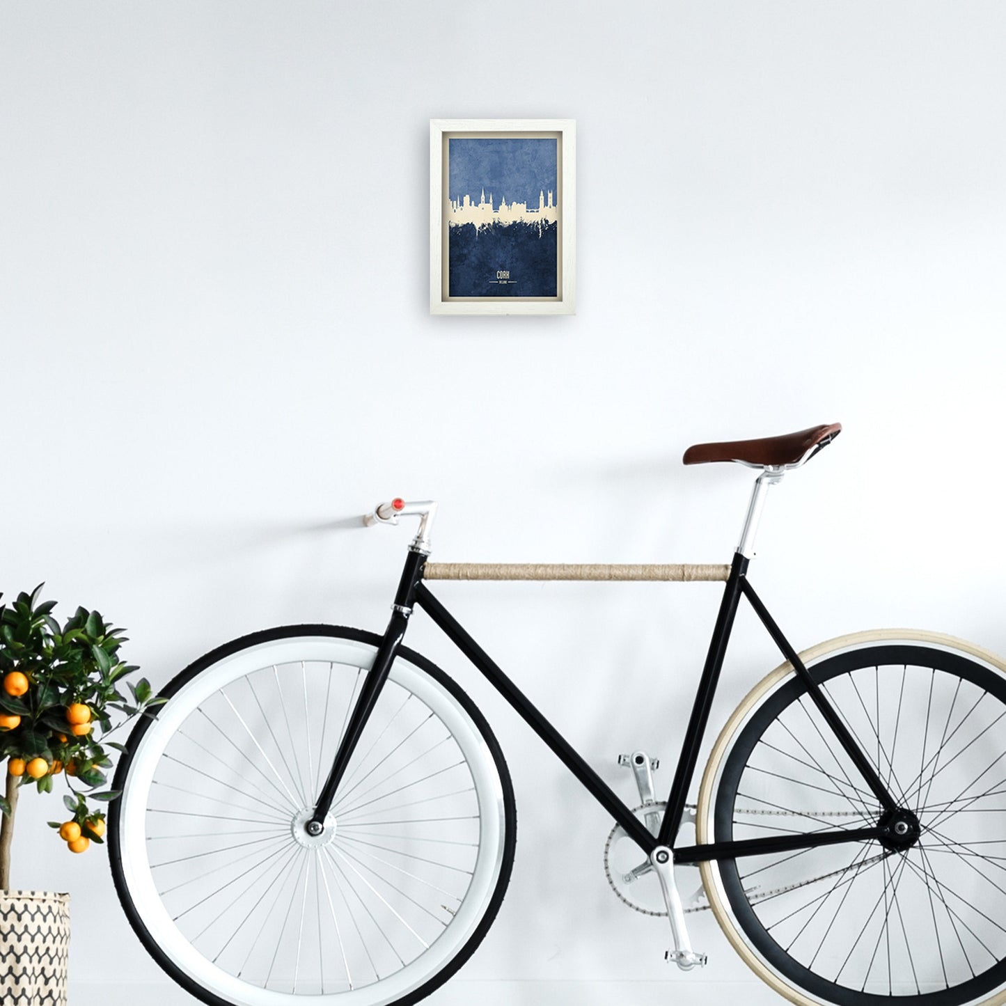 Kork Irland Skyline Porträt Marine Kunstdruck