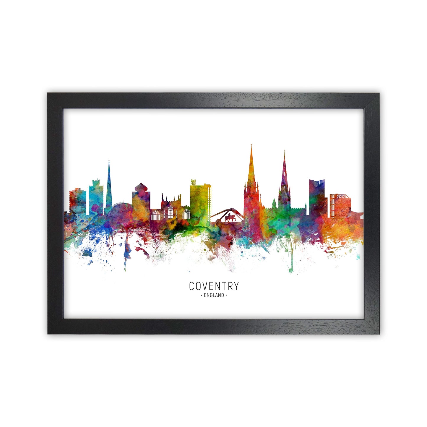 Coventry England Skyline Kunstdruck