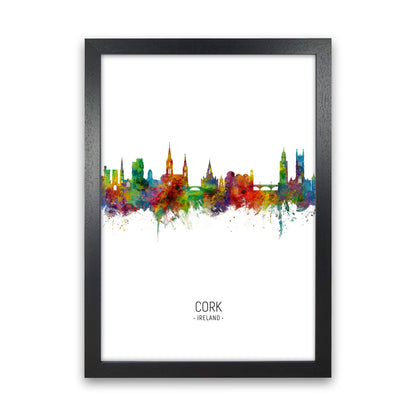 Kork Irland Skyline Porträt Kunstdruck