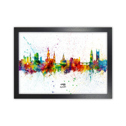 Kork Irland Skyline Splash Kunstdruck