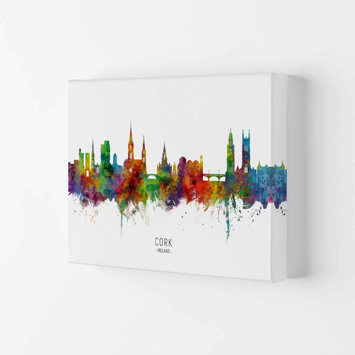 Kork Irland Skyline Kunstdruck