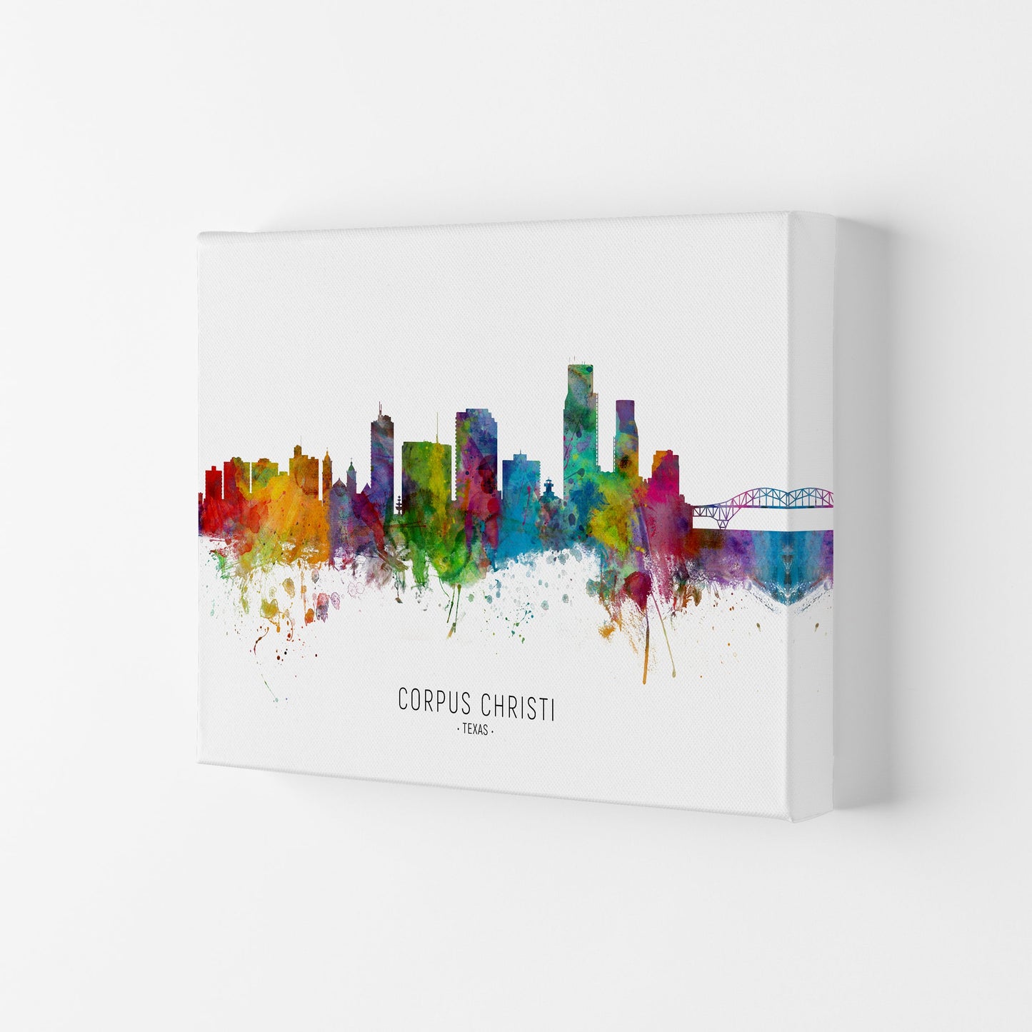 Corpus Christi Texas Skyline Kunstdruck