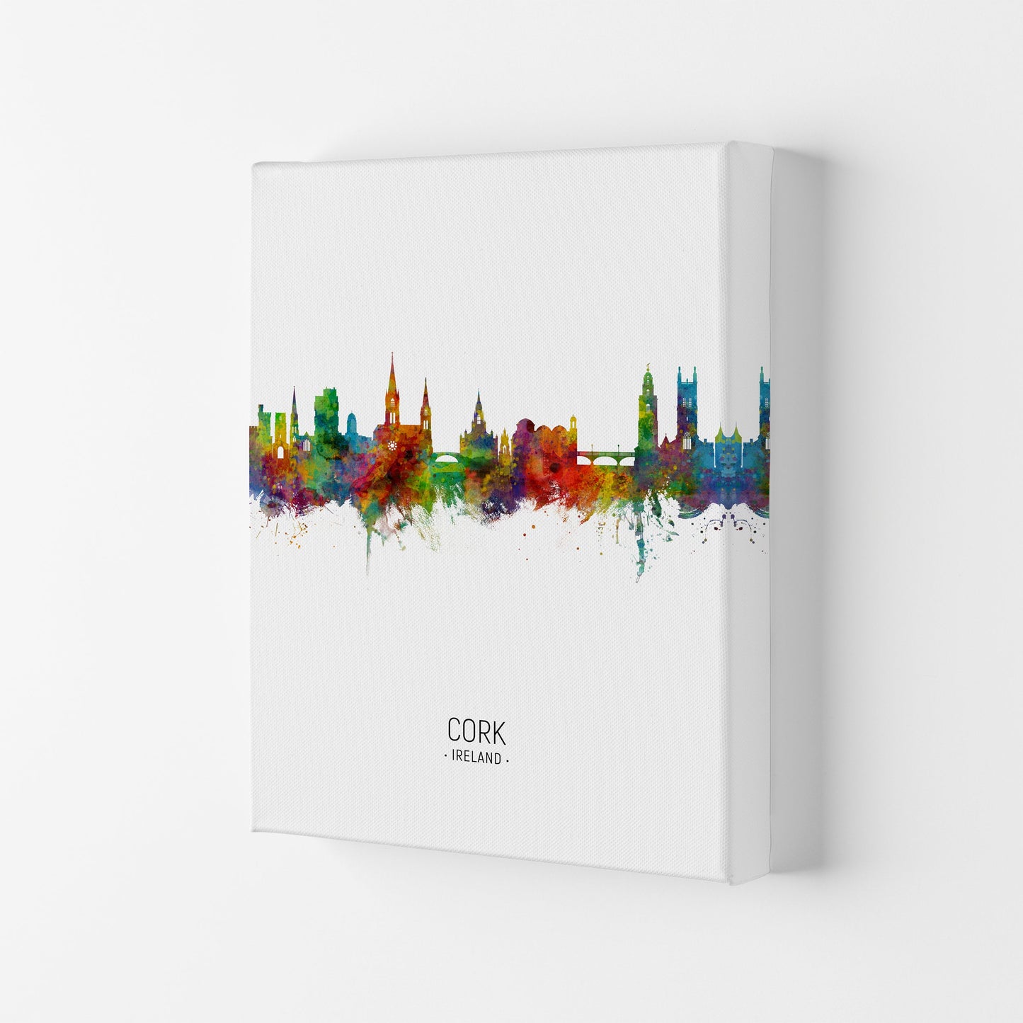 Kork Irland Skyline Porträt Kunstdruck
