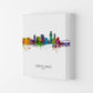 Corpus Christi Texas Skyline Porträt Kunst Druck