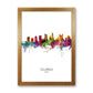 Columbus Ohio Skyline Porträt Kunstdruck