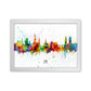 Kork Irland Skyline Splash Kunstdruck