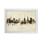 Coventry England Skyline Vintage Kunstdruck