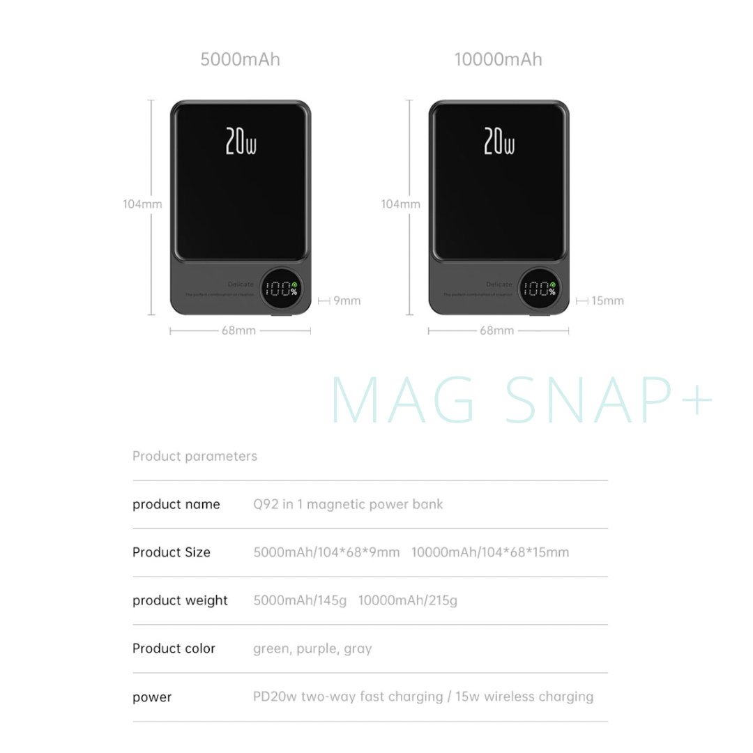 Frendorf | Macsafe Powerbank Magnetisch