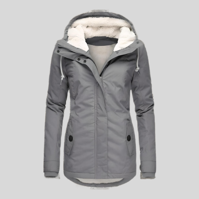 Frendorf | Wasserdichte und warme Winterjacke mit Kapuze für Damen