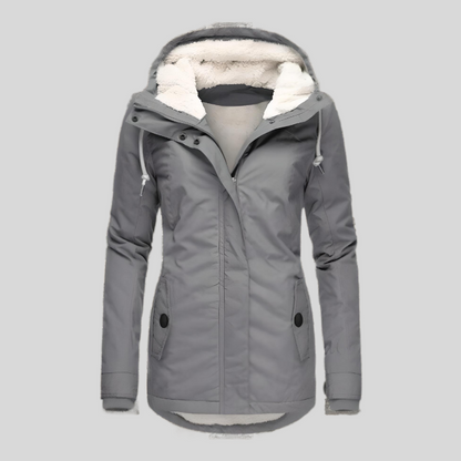 Frendorf | Wasserdichte und warme Winterjacke mit Kapuze für Damen