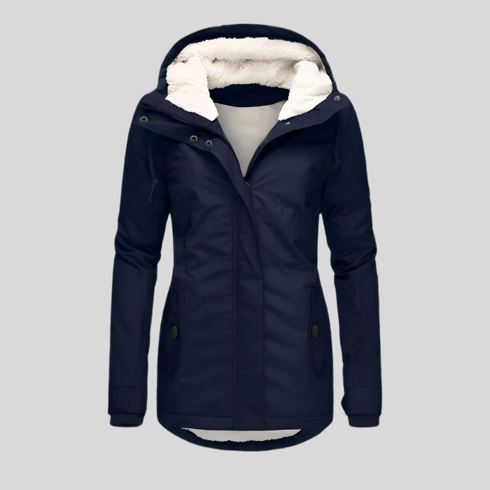 Frendorf | Wasserdichte und warme Winterjacke mit Kapuze für Damen