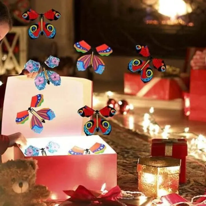 Frendorf | Magische Fliegende Schmetterlinge – Der perfekte Überraschungseffekt für Geschenke & Karten!