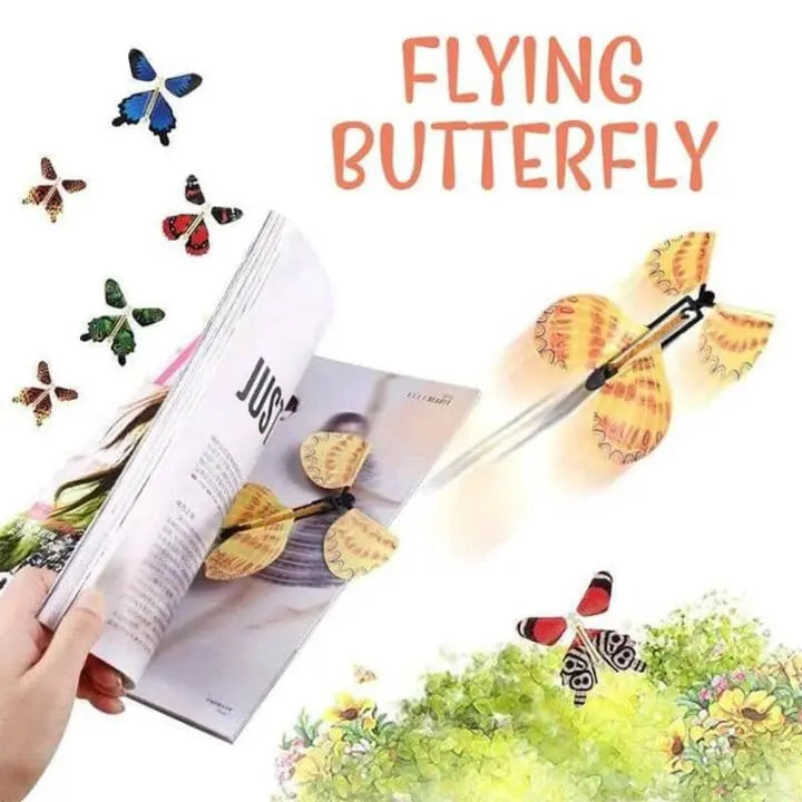 Frendorf | Magische Fliegende Schmetterlinge – Der perfekte Überraschungseffekt für Geschenke & Karten!
