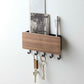 Magnetischer Schlüsselhalter - Stahl + Holz